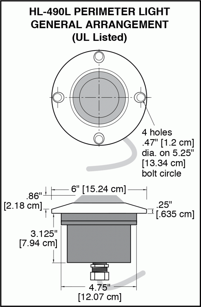 HL-490L General Arrangement