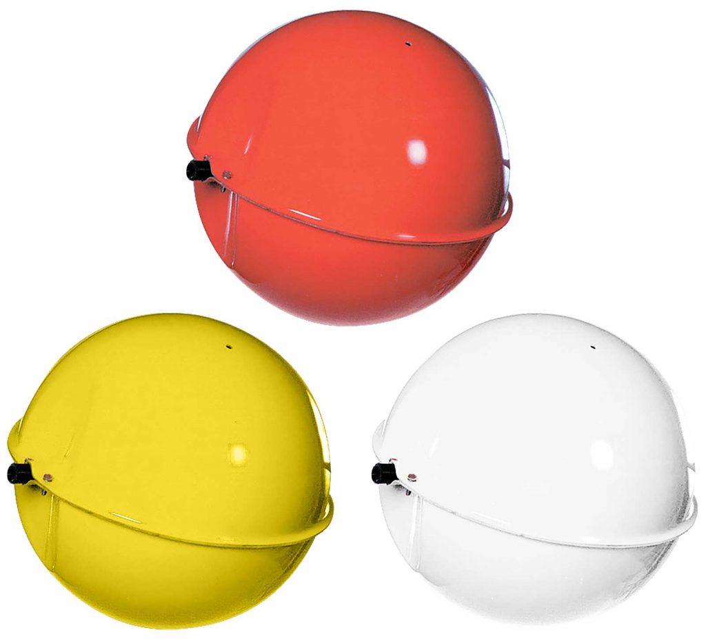 Aerial Marker Balls for Power Lines Model JX colors