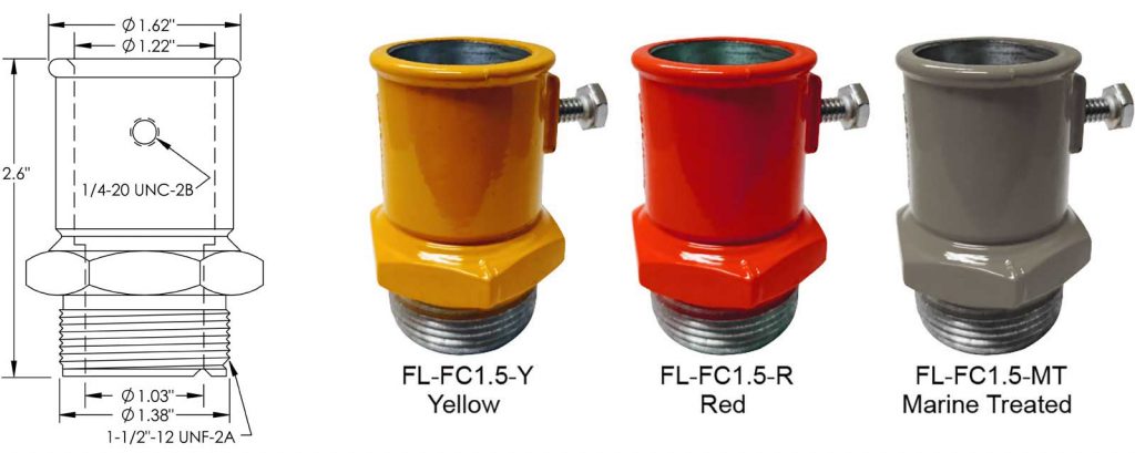 FL-FC1.5 frangible coupling