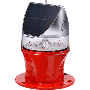 Solar Powered ICAO Type A Low Intensity Obstruction Light AV-OL-75