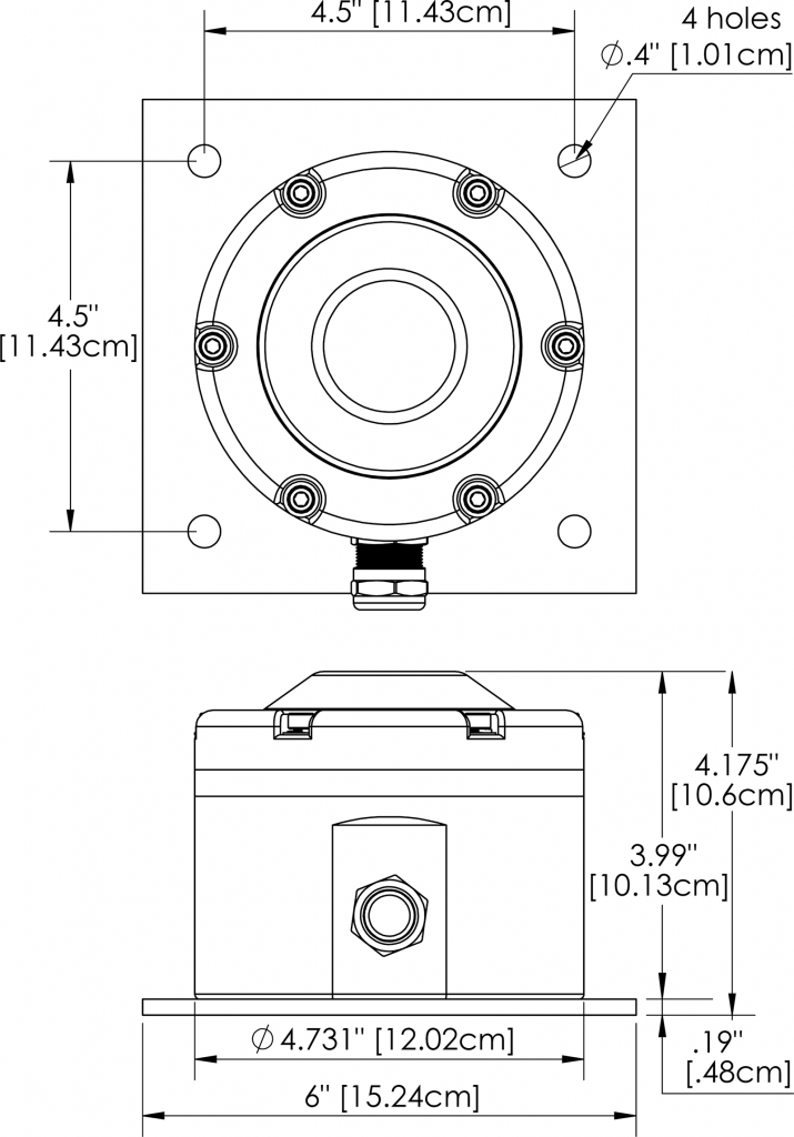 HL-590L Dimensions