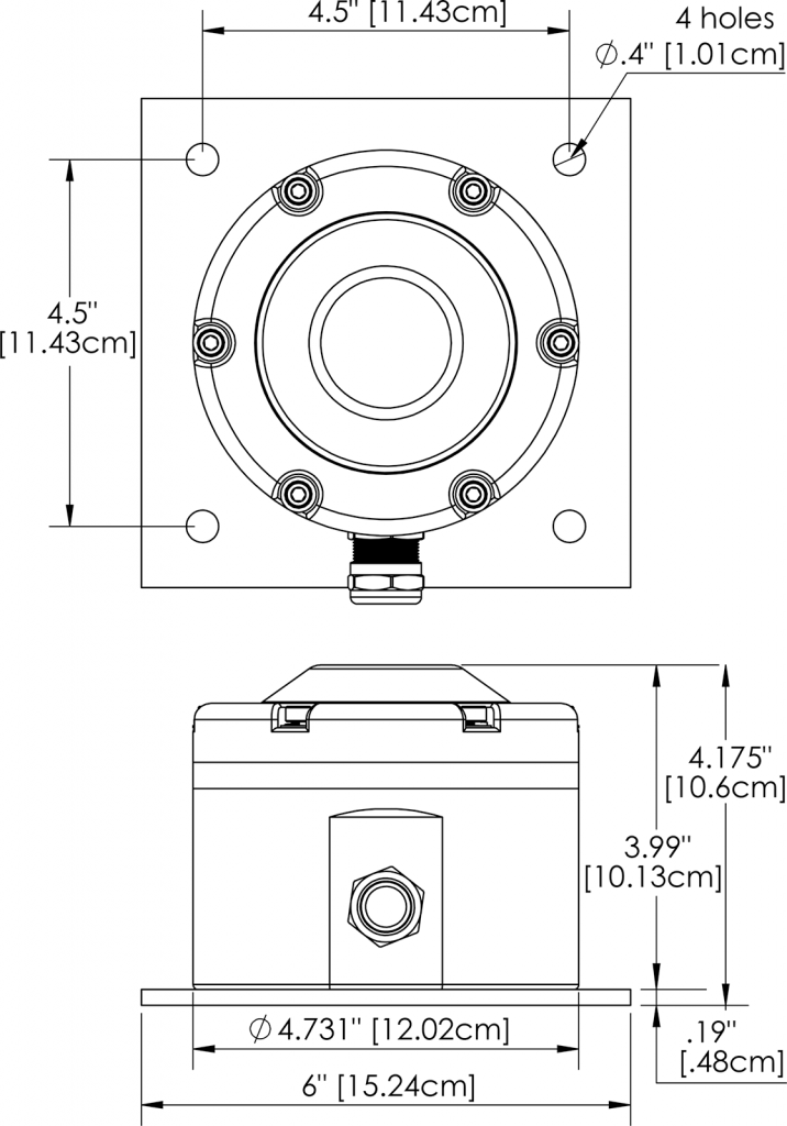 HL-592L Dimensions