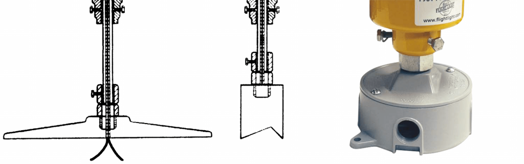 HL-860L LED Heliport Perimeter Light mounting methods