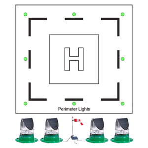 Portable Heliport Lighting System HL-PHLS