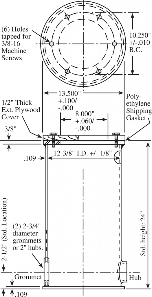 L-867 Size B Light Base