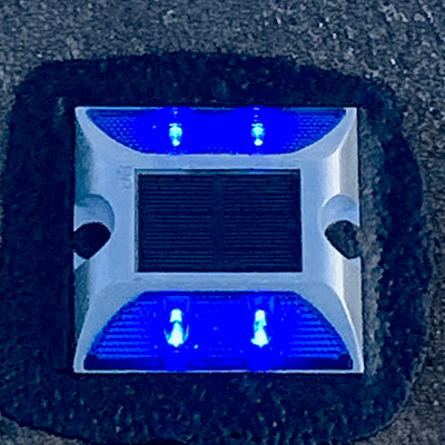 Solar LED Semiflush Reflective Markers FAA L853 Taxiway Edge